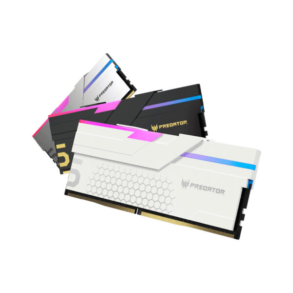 Memoria U-DIMM Predator Hermes RGB, 48GB (2x24GB) DDR5-6400MHz, PC5-51200, CL32, 1.35V - Imagen 2