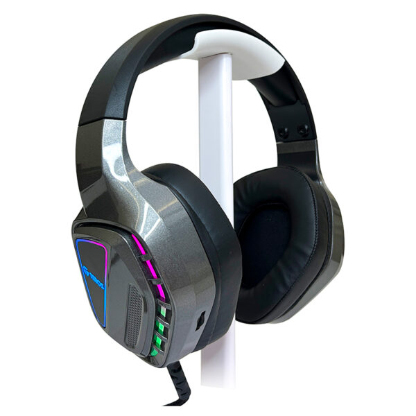 Auriculares gaming TEROS TE-8171N, estéreo, micrófono, luces RGB - Imagen 2