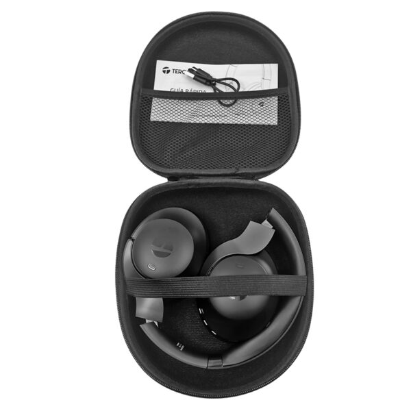 Audífono inalámbrico ANC TEROS TE-8033N (Headset), negro - Imagen 2