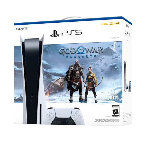 Consola SONY PlayStation PS5 - God of War Ragnarok Bundle - Color Blanco - Imagen 2