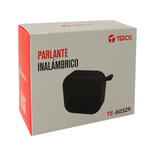 Parlante TEROS TE-6032N, bluetooth, 5 W, 400 mAh, negro - Imagen 2
