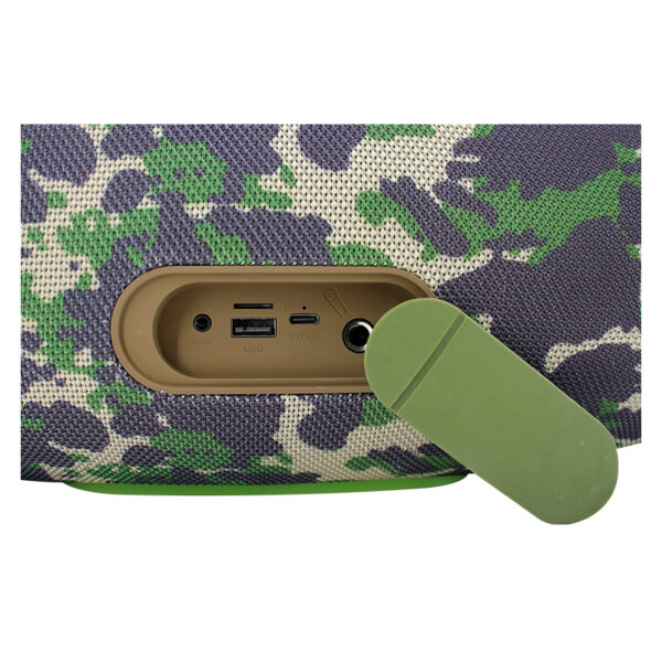 Parlante TEROS TE-6045G, color verde militar camuflado, 60 W - Imagen 6