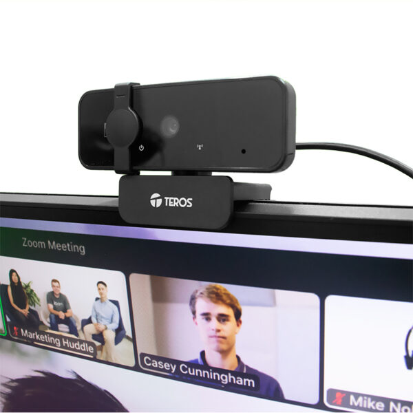 Webcam TEROS TE-9072, 2K, micrófono incorporado, USB 2.0 - Imagen 3