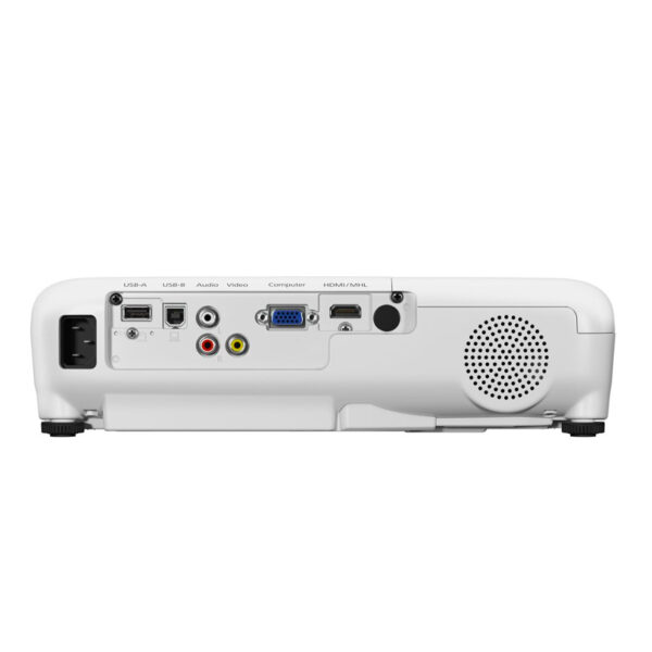 Proyector PowerLite W52+ WXGA 3LCD, Inalambrico HDMI x1, VGA x1, Parlante Monoaural: 2W x1 - Imagen 2