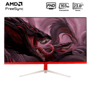 Monitor curvo gaming TEROS TE- 2471G, 23.8" FHD VA, 165 Hz, 2 ms, HDMI, DP