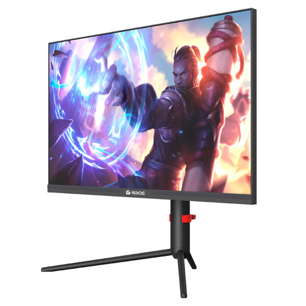 Monitor plano gaming TEROS TE-2472G, 24.5" FHD VA, 260 Hz, 1 ms, HDMI, DP - Imagen 6
