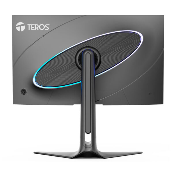 Monitor plano gaming TEROS TE-2753G, 27" 2K QHD IPS, 180 Hz, 1 ms, HDMI, DP - Imagen 3