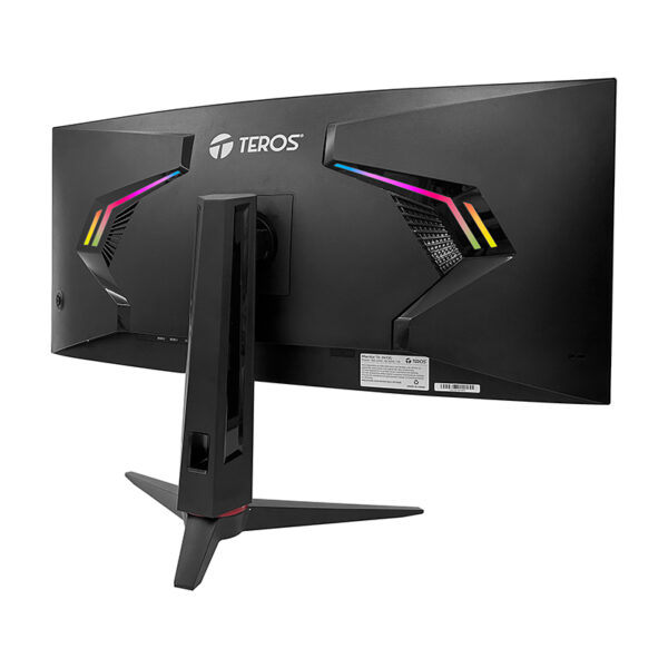 Monitor curvo gaming TEROS TE-3411G, 34" WQHD VA, HDMI, DP - Imagen 3