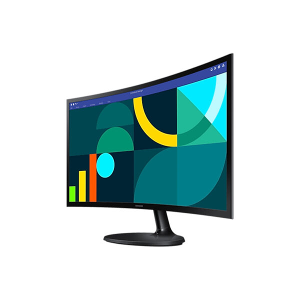 Monitor Samsung LS24D360GALXPE 24" FHD (1920x1080) VA Curvo, HDMI x1/VGA x1/Auriculares x1 - Imagen 3