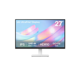 Monitor LG 27US500-W Plano 27 UHD 4K IPS / HDMI x2 / DP / Audio-Out