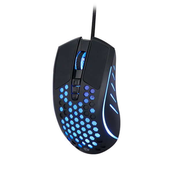 Mouse gamer TEROS TE-1210G, 7 botones, RGB, negro - Imagen 3