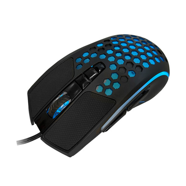Mouse gamer TEROS TE-1210G, 7 botones, RGB, negro - Imagen 6