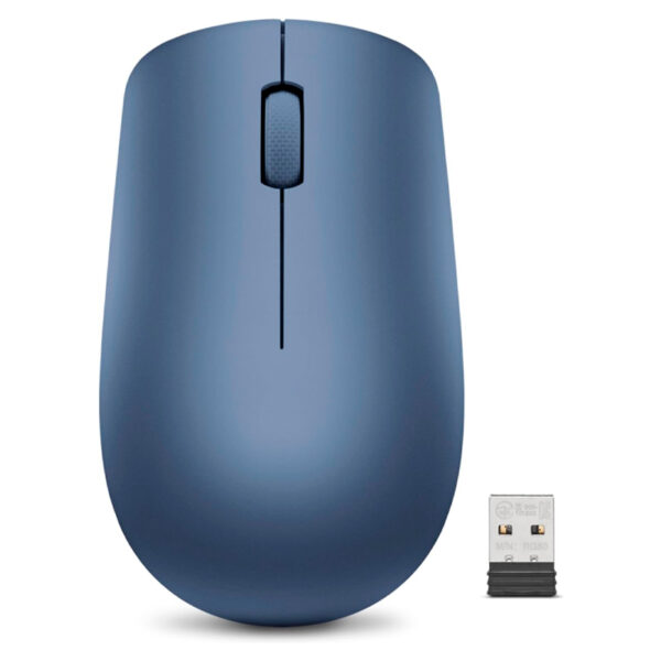 Mouse LENOVO 530, Interfaz sensor óptico, 1200DPI, 3 botones, Color abismo azul