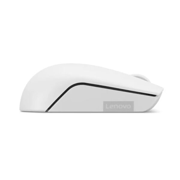 Mouse Inalambrico Compacto Lenovo 300, Color Gris Nube. - Imagen 3