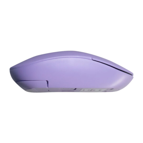 Mouse óptico inalámbrico TEROS TE-1219S, 1000 DPI, receptor USB, 3 botones, color morado - Imagen 2