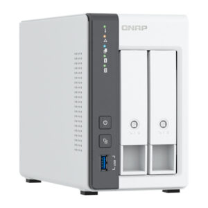 Servidor NAS QNAP TS-216G, ARM Cortex A55 4C/2GHz, 4GB RAM (On-Board), Bahias: 2x3.5" SATA