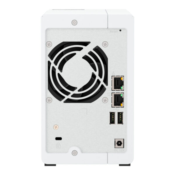 Servidor NAS QNAP TS-216G, ARM Cortex A55 4C/2GHz, 4GB RAM (On-Board), Bahias: 2x3.5" SATA - Imagen 3