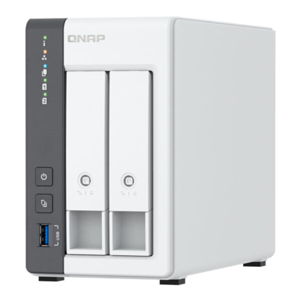 Servidor NAS QNAP TS-216G, ARM Cortex A55 4C/2GHz, 4GB RAM (On-Board), Bahias: 2x3.5" SATA - Imagen 4