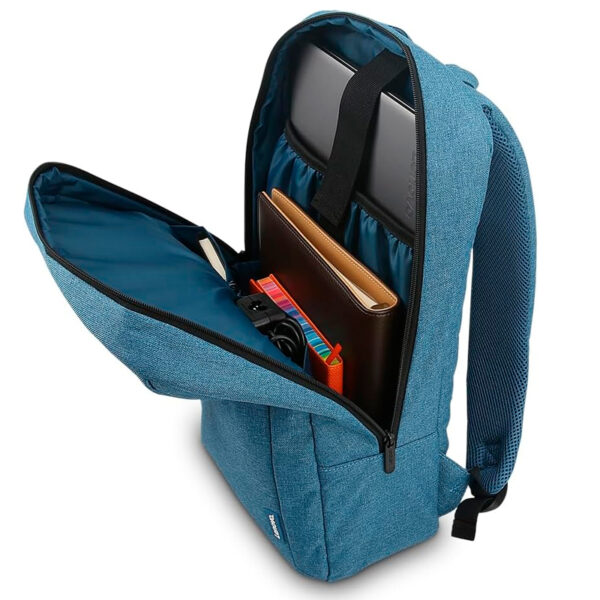 Mochila LENOVO casual, poliéster, soporta notebooks de hasta 15.6", azul - Imagen 2