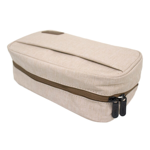Cartuchera / Estuche / Organizador / Portacables TEROS TE-ACS9015, beige - Imagen 3