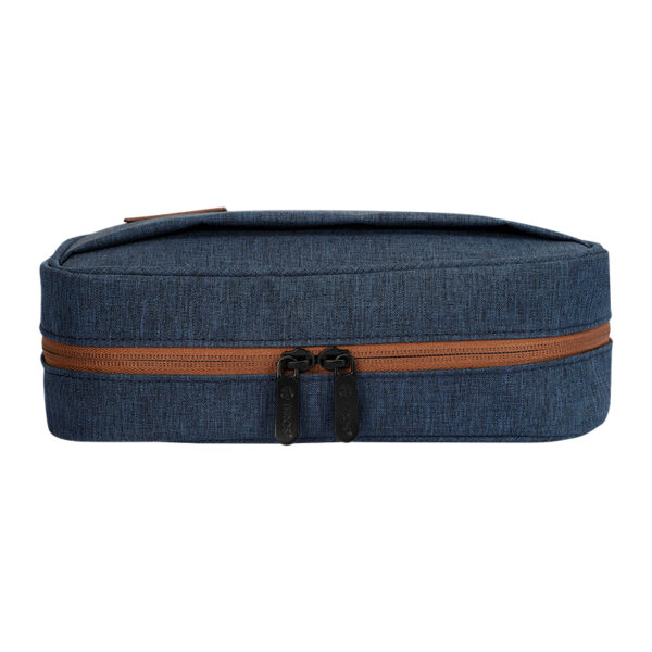 Cartuchera / Estuche / Organizador / Portacables TEROS TE-ACS9017DB, azul marino - Imagen 2