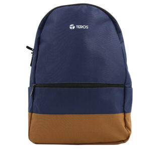 BACKPACK TEROS NOVA BLUE/BROWN TE-ACS9019BL,para notebooks de hasta 15.6"