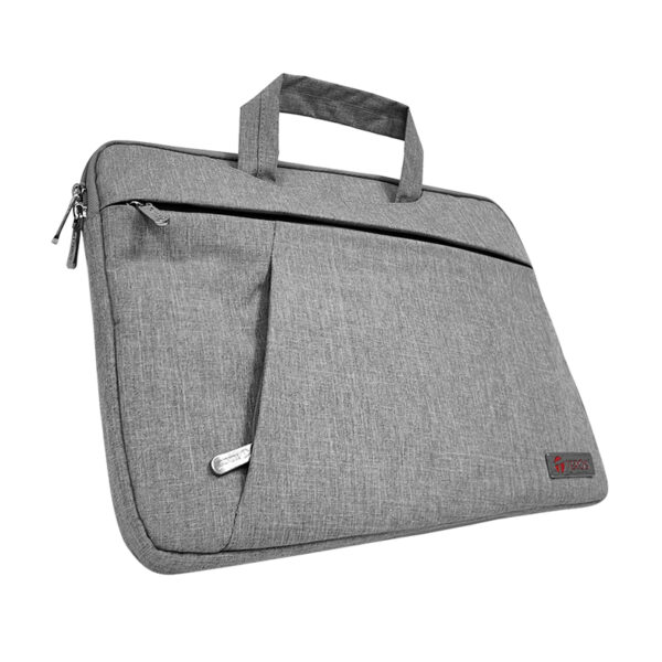 Maletín gris TEROS TE-9019S para notebooks de hasta 15.6", poliéster, gris - Imagen 3