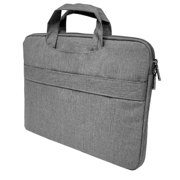 Maletín gris TEROS TE-9019S para notebooks de hasta 15.6", poliéster, gris - Imagen 6