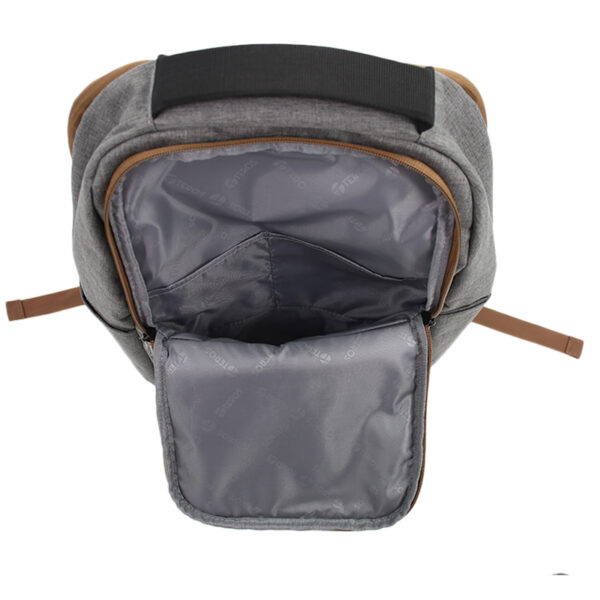 BACKPACK TEROS CITY GREY TE-ACS9023GR,para notebooks de hasta 15.6" - Imagen 5