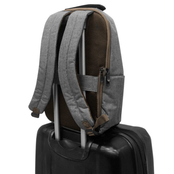 BACKPACK TEROS CITY GREY TE-ACS9023GR,para notebooks de hasta 15.6" - Imagen 2