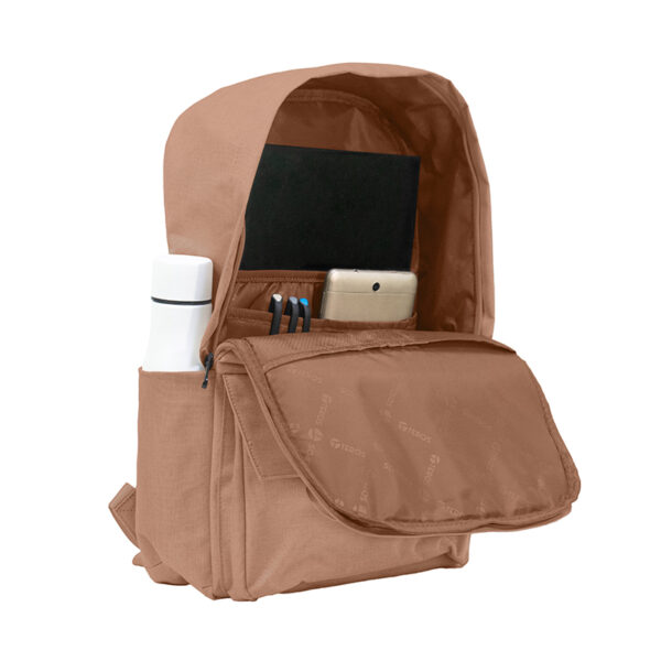 Backpack TEROS CITY II Mocha mousse TE-9029MM, para notebooks de hasta 15.6" - Imagen 2