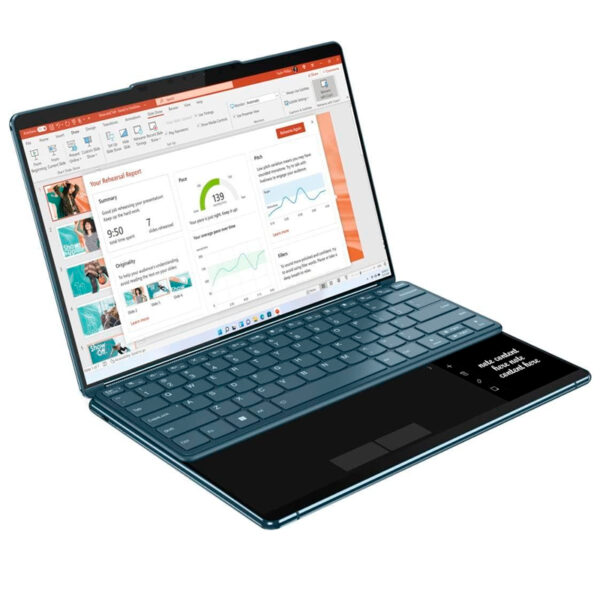 Notebook Lenovo Yoga Book 9 13IRU8, 2 x 13.3" 2.8K OLED Touch, Core i7-1355U 1.7/5.0GHz - Imagen 3