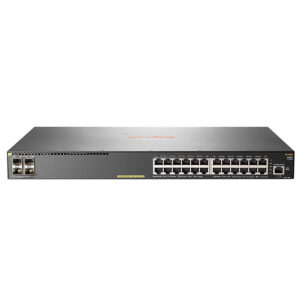 Switch HPE Aruba 2930F, 24 RJ-45 GbE, 4 SFP+ 1/10GbE, PoE.