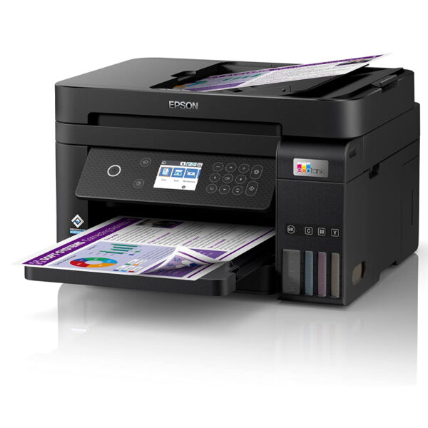 Impresora Multifuncional Epson EcoTank L6270, Imprime/Escanea/Copia/LAN/Wi-Fi - Imagen 2