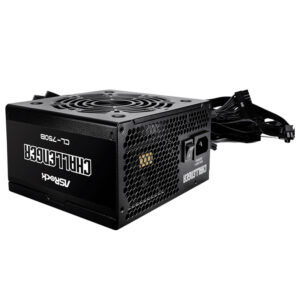 Fuente de alimentación Asrock, 750W, ATX, 80 Plus Bronze.