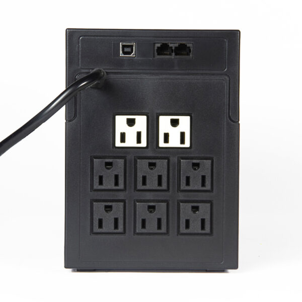 UPS Interactivo Elise @Fase, AUR-650-LCD-USB, 650VA / 360W, Puerto inteligente USB-HID. - Imagen 3