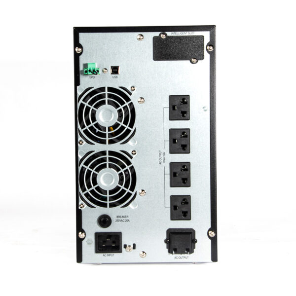 UPS Elise UDC-3K-T-G2, On-Line, 3kVA, 2.7KW, 100V ~ 300VAC, Display LCD. - Imagen 2