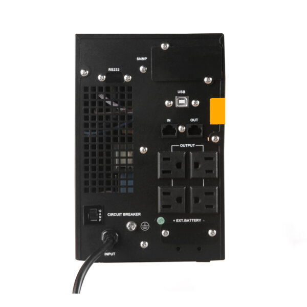 UPS Elise Fase Online Serie Zen 2000VA / 1800W / 4 tomas de salida NEMA 5-15 / RS232 / USB - Imagen 2