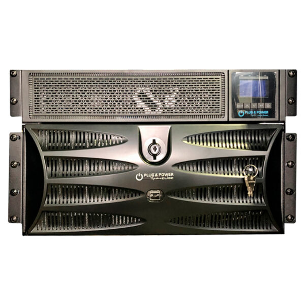 UPS On Line Rack/Tower (URT) PLUG & POWER, 10000VA / 10000W, 230V, USB, RS-232 (DB-9) - Imagen 2