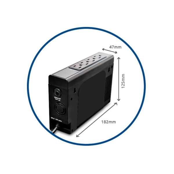 UPS CDP LI504i - Standby con bateria de Litio (LiFePO4) de 12.8V / 51.2Wh, 500VA / 250W - Imagen 2