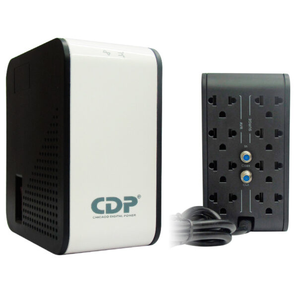 Regulador de voltaje CDP R2C-AVR1008I, 1000VA/500W, 170-270 VAC.