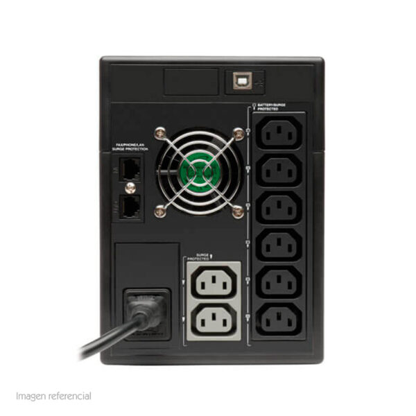 UPS Tripp-Lite SMX1500LCDT, Interactivo, 1500VA, 900W, 220V, 8 tomas C13. - Imagen 2