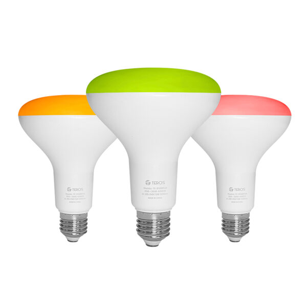 Foco inteligente LED TEROS TE-9106RGB, iluminación RGB, potencia de 13W, socket E27, Wi Fi - Imagen 6