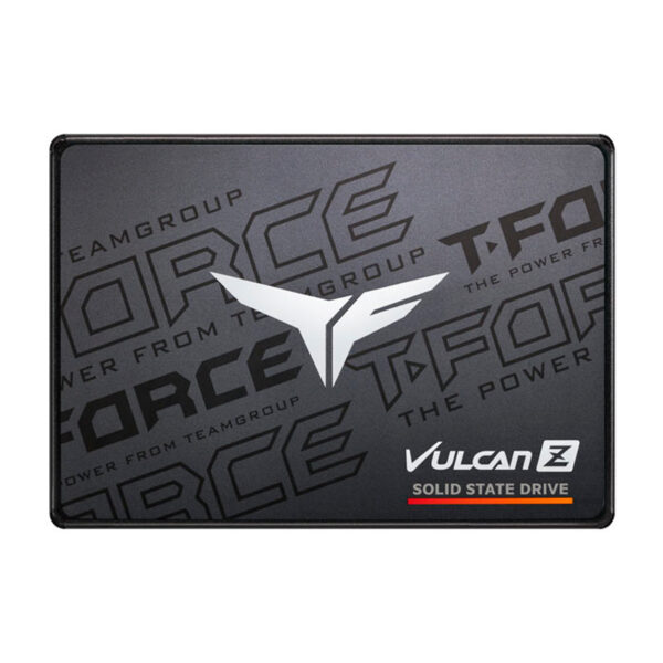 Unidad en estado solido T-FORCE VULCAN Z, 1TB, SATA 6Gb/s, 2.5", Negro, DC +5V