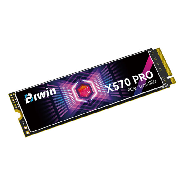 Unidad en estado solido Biwin Black Opal X570 PRO, 2TB M.2 2280, PCIe Gen 5 x4, NVMe 2.0 - Imagen 2
