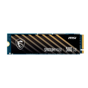Unidad de Estado Solido MSI SPATIUM M450 500GB M.2.2280 PCIe Gen 4.0x4, NVMe 1.4