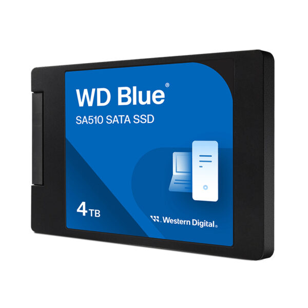 Unidad en estado solido Western Digital Blue SA510, 4TB, SATA, 2.5", 7mm. - Imagen 2