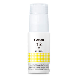 Botella de tinta Canon GI-13 / Color Amarillo / 70ml