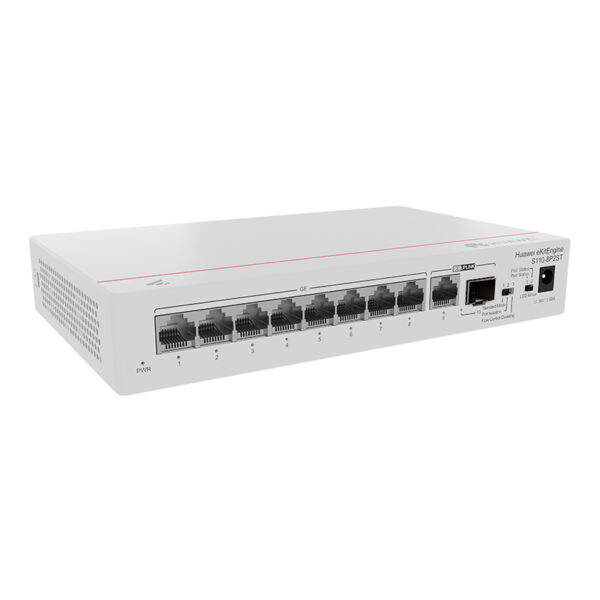 Switch Huawei eKitEngine S110-8P2ST, 8 x 10/100/1000BASE-T(PoE+) / (PoE: 124 W) - Imagen 5