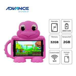 Tablet Advance Intro TR6959, 7" IPS 1024x600, Android 12 Go ,32GB, 2GB RAM, Wi-Fi, Pink